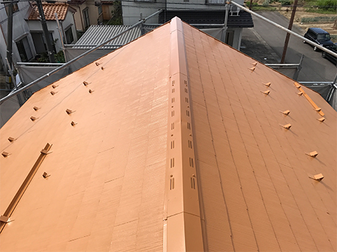 屋根塗装1