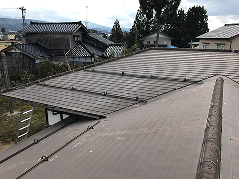 屋根板金工事1
