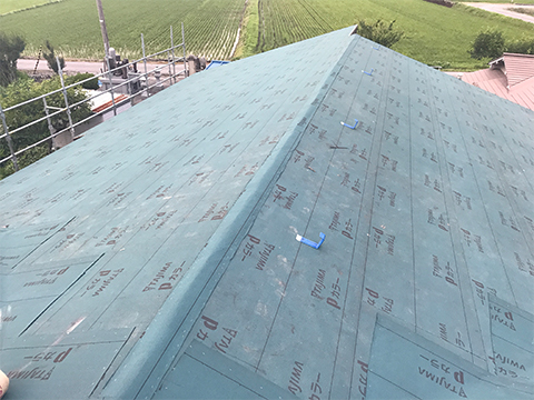 屋根板金工事1
