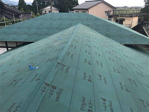 屋根板金工事1