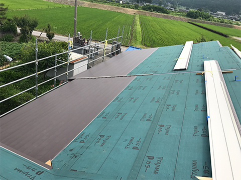 屋根板金工事2